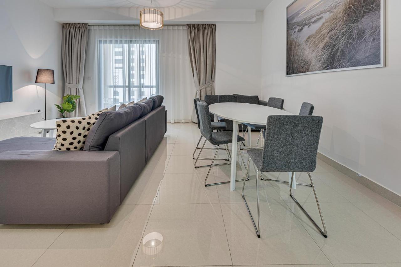 2 Bd Apartment In Bahar Jbr Дубай Экстерьер фото