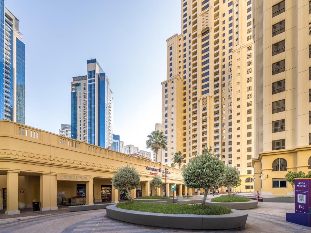 2 Bd Apartment In Bahar Jbr Дубай Экстерьер фото
